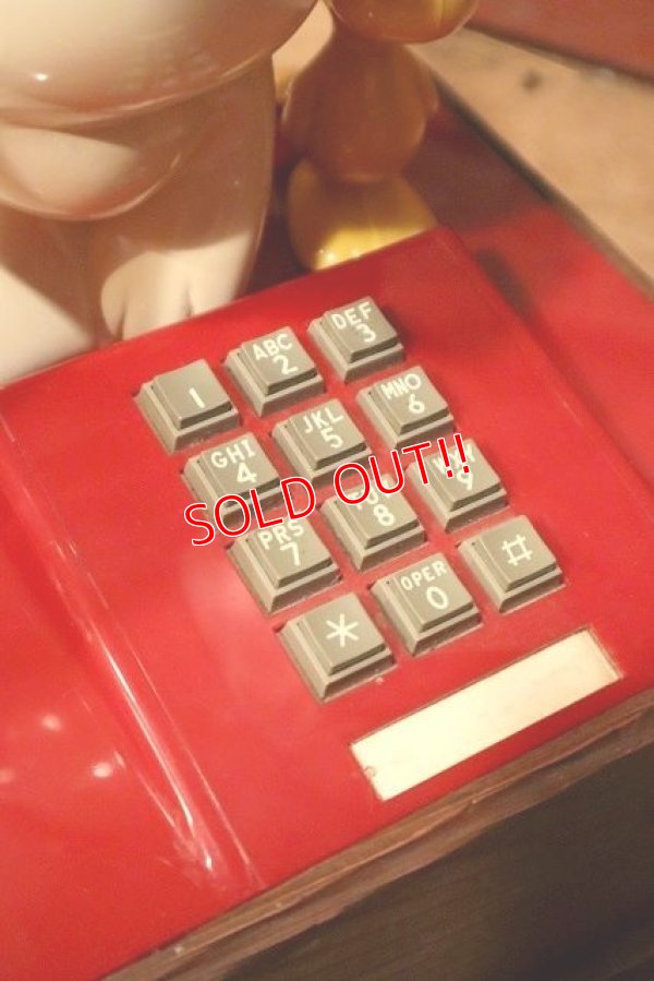 画像7: ct-230601-03 Snoopy & Woodstock / 1976 Telephone
