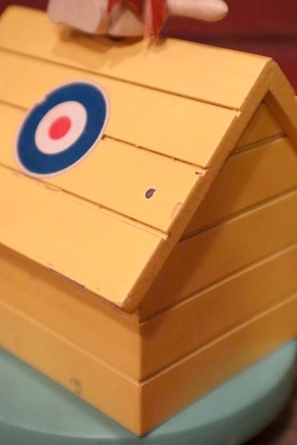 画像8: ct-230503-05 Snoopy / Schmid 1968 Flying Ace Musical Doghouse