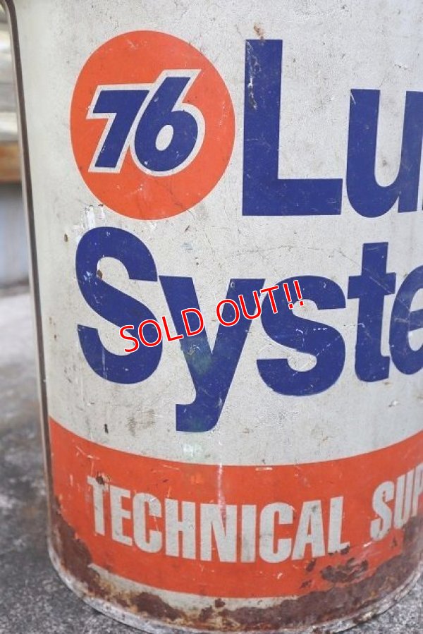 画像2: dp-230503-75 UNOCAL 76 Lube System / 1990's 20 GALLONS CAN