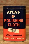dp-230601-01 ATLAS / 1950's POLISHING CLOTH CAN