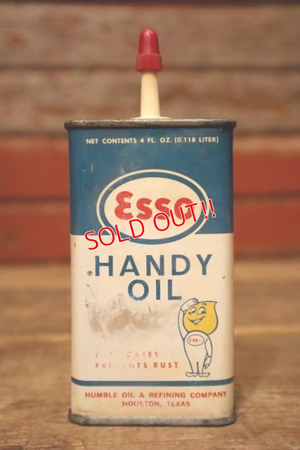画像1: dp-230601-03 Esso / 1960's Handy Oil Can