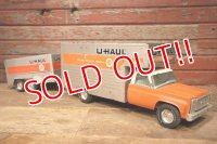 dp-230503-43 U-HAUL / NYLINT 1970's MAXI-MOVER Van & Travel Trailer