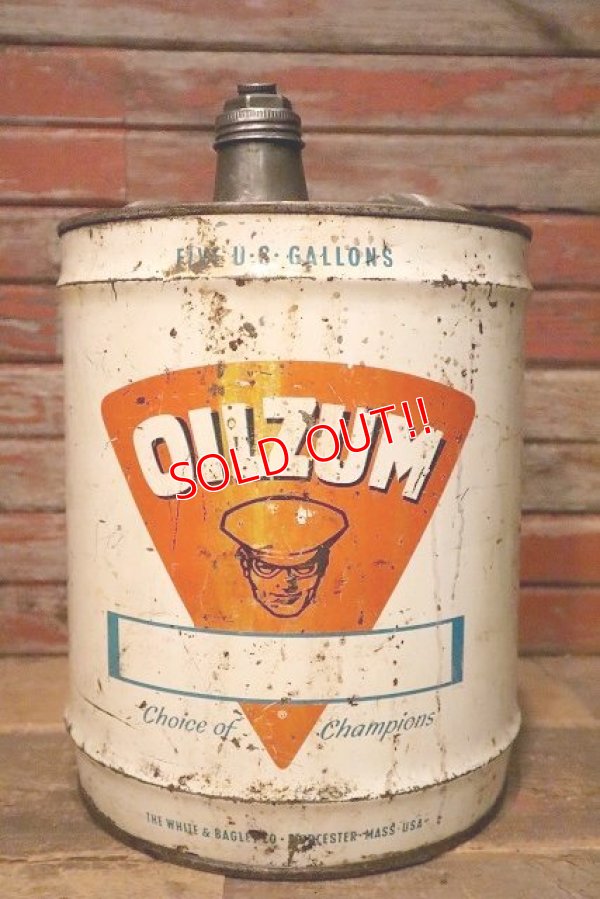 画像1: dp-230503-05 OILZUM / 1970's 5 U.S. GALLONS CAN