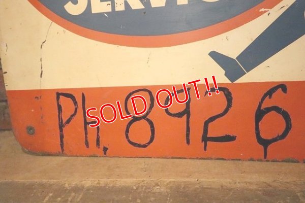 画像4: dp-230601-28 TUNG-SOL / RADIO TELEVISION SERVICE 1950's W-side Metal Sign