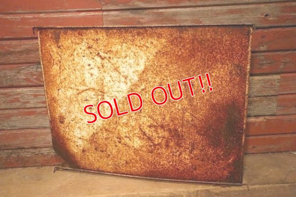 画像9: dp-230601-20 LANCE / 1950's-1960's Metal Sign