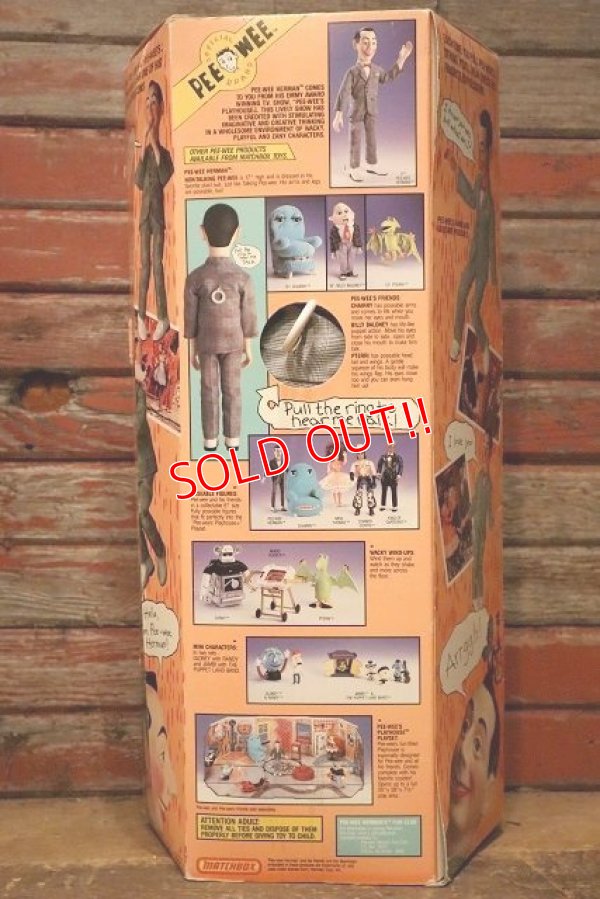 画像8: ct-230518-24 PEE-WEE HERMAN / MATCHBOX 1987 Talking Doll