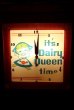 画像1: dp-230401-58 Dairy Queen / 1960's Lighted Wall Clock (1)