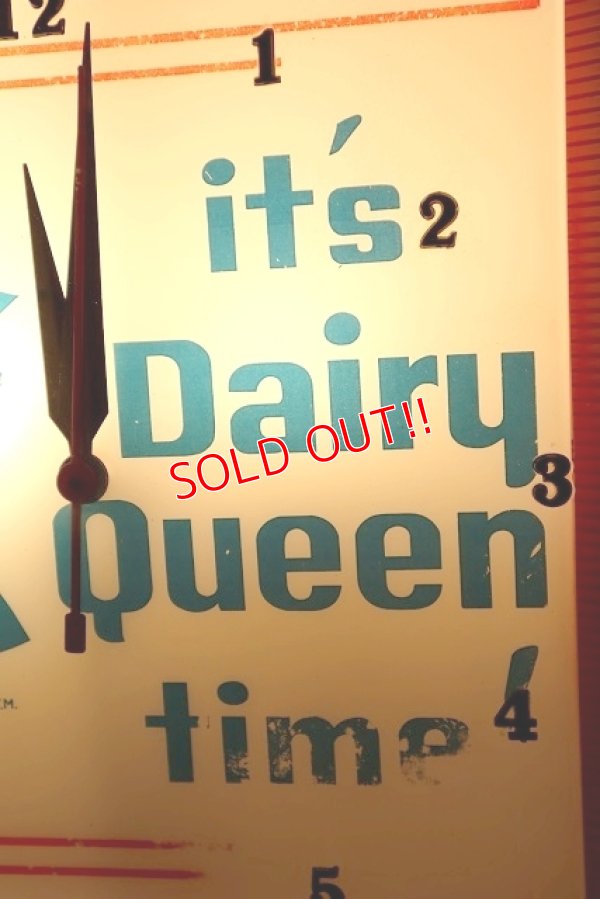 画像3: dp-230401-58 Dairy Queen / 1960's Lighted Wall Clock
