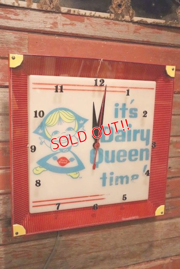 画像6: dp-230401-58 Dairy Queen / 1960's Lighted Wall Clock