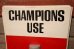 画像2: dp-230401-53 CHAMPION SPARK PLUGS / 1970's 3D Plastic Sign (2)