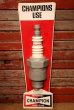 画像1: dp-230401-53 CHAMPION SPARK PLUGS / 1970's 3D Plastic Sign (1)