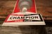 画像10: dp-230401-53 CHAMPION SPARK PLUGS / 1970's 3D Plastic Sign