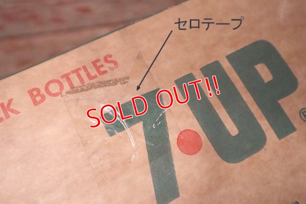 画像8: dp-230601-60 7up / 1960's-1970's Cardboard Deposit Case