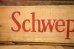 画像2: dp-230401-12 Schwepps / Vintage Wood Box (2)