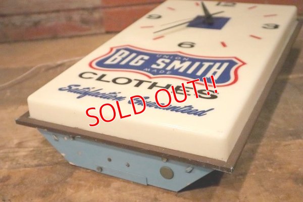 画像9: dp-230518-05 BIG SMITH / 1950's Lighted Advertising Wall Clock