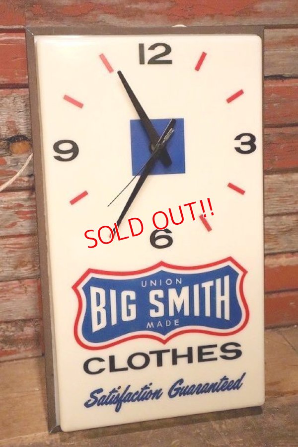 画像4: dp-230518-05 BIG SMITH / 1950's Lighted Advertising Wall Clock