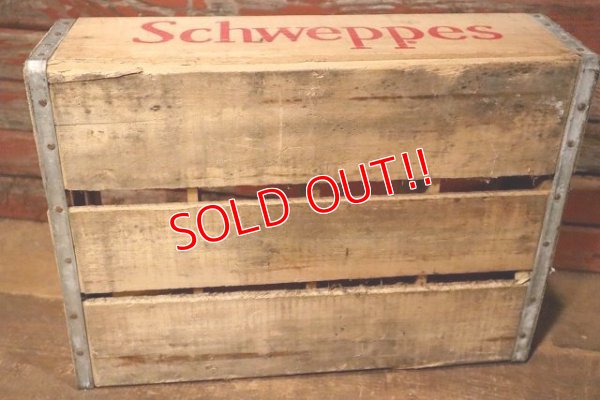 画像9: dp-230401-12 Schwepps / Vintage Wood Box