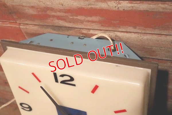 画像7: dp-230518-05 BIG SMITH / 1950's Lighted Advertising Wall Clock