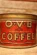 画像2: dp-230601-07 O.V.B COFFEE / Vintage Tin Can (2)