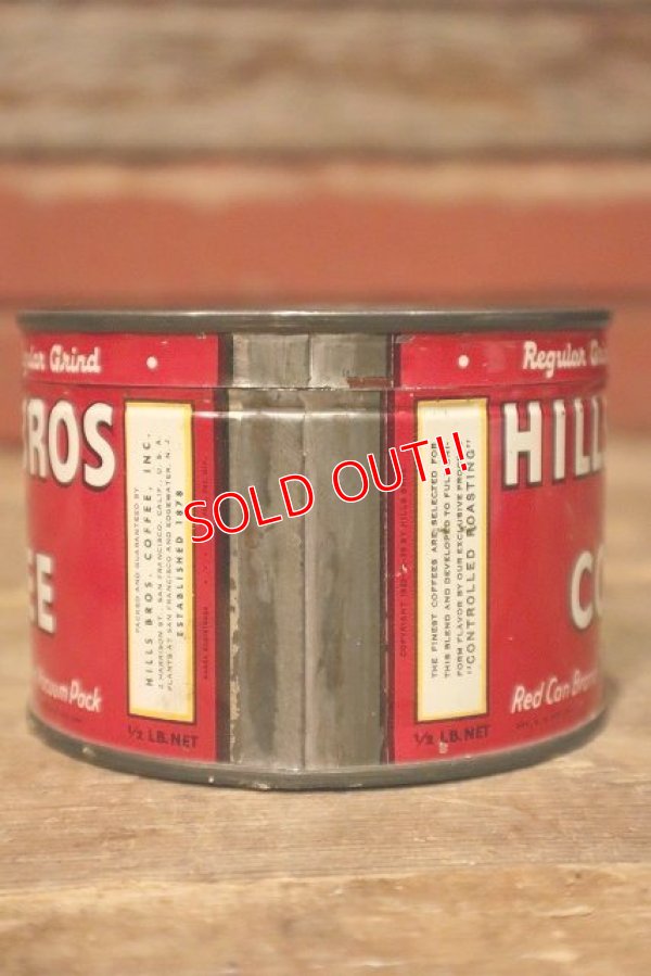 画像5: dp-230601-08 HILLS BROS COFFEE / Vintage Tin Can