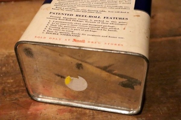 画像13: dp-230201-23 Rexall Firstaid  ABSORBENT COTTON / Vintage Box