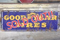 dp-230601-63 GOODYEAR TIRES / 1940's Porcelain Sign