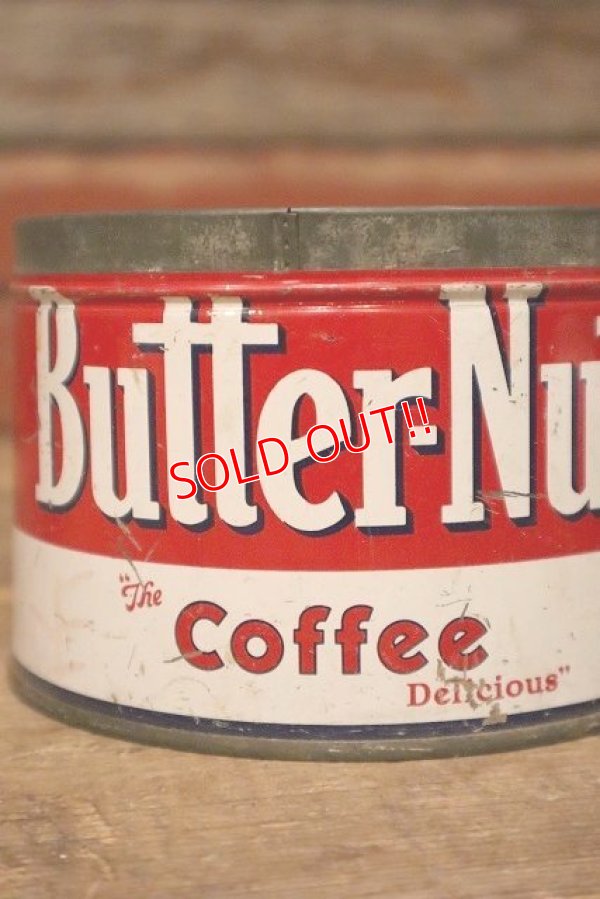 画像3: dp-230601-11 Butter-Nut COFFEE Vintage Tin Can