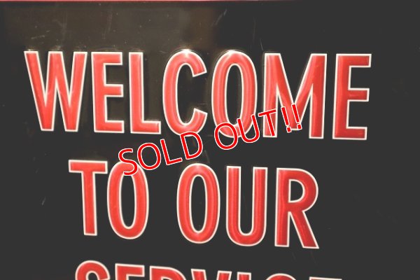 画像4: dp-230601-29 KENDALL /1980's Metal Sign "WELCOME TO OUR SERVICE DEPARTMENT"