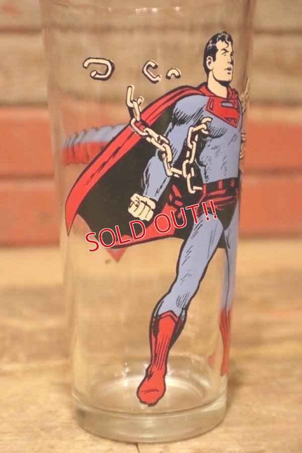 画像3: gs-230601-12 SUPERMAN / PEPSI 1978 Collector Series Glass