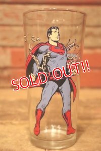 gs-230601-12 SUPERMAN / PEPSI 1978 Collector Series Glass
