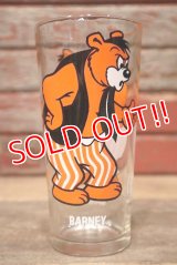 gs-221101-06 Barney Bear / PEPSI 1975 Collector Series Glass