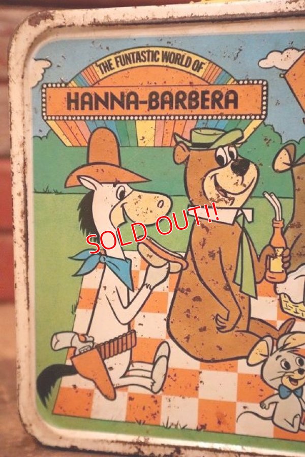 画像2: ct-230601-16 Hanna-Barbera Characters / THERMOS 1977 Metal Lunch Box