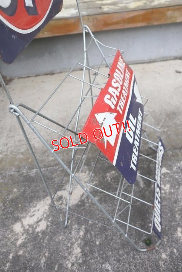 画像9: dp-230601-56 STP / 1960's Store Display Oil Rack