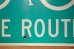 画像5: dp-230608-11 Road Sign "BIKE ROUTE"
