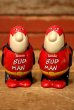 画像1: ct-230608-05 Budweiser / BUD MAN 1990's Salt & Pepper Shaker (1)