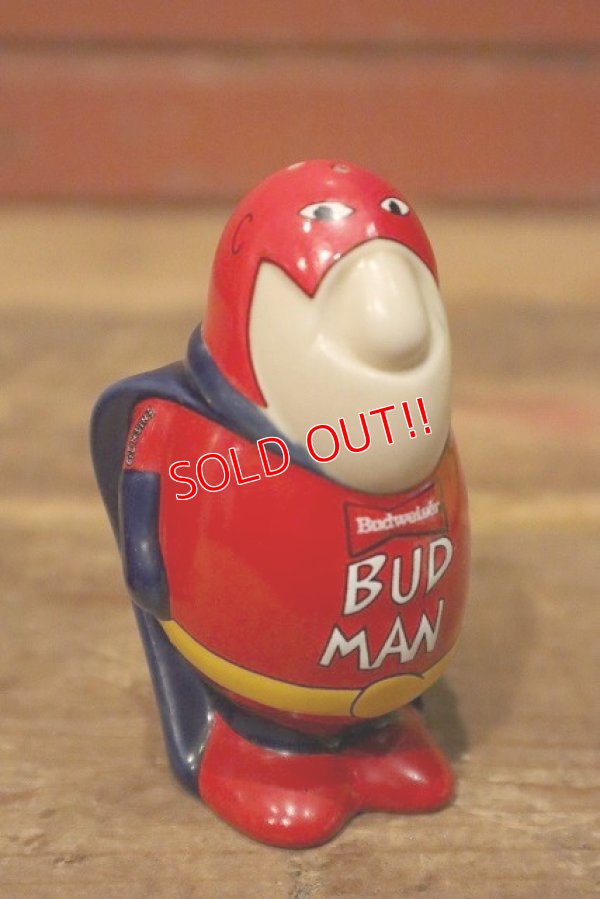 画像2: ct-230608-05 Budweiser / BUD MAN 1990's Salt & Pepper Shaker