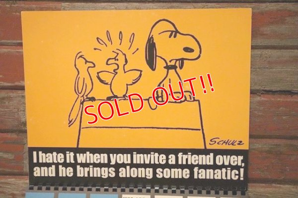 画像3: ct-230601-08 PEANUTS / 1970's DATE BOOK (Calendar)