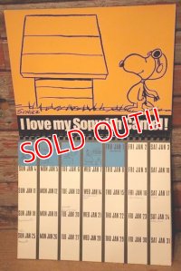 ct-230601-08 PEANUTS / 1970's DATE BOOK (Calendar)