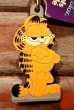 画像2: ct-230503-02 Garfield / 1990's Rubber Keyring (2)