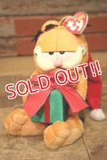 ct-230503-02 Garfield / Ty Beanie Babies 2005 Plush Doll "Happy Holidays"
