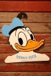 画像1: ct-230301-99 Donald Duck / 1970's-1980's Plastic Hanger (1)
