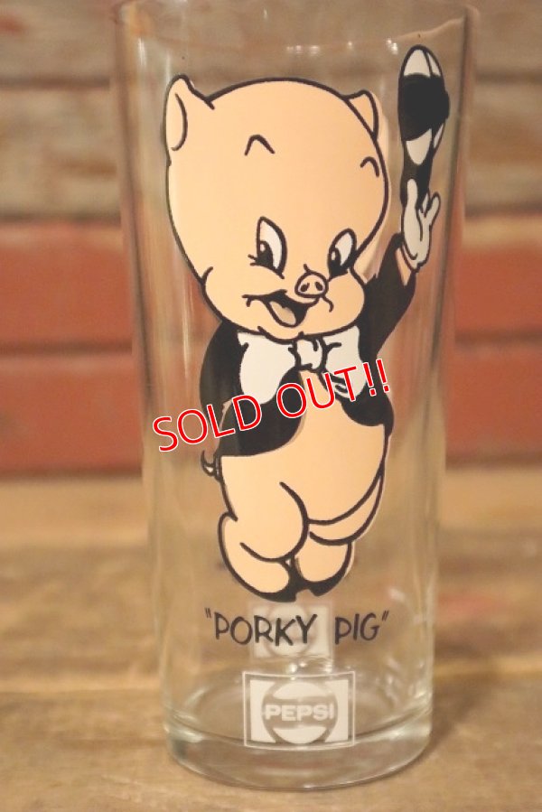 画像4: gs-230601-02 Porky Pig / PEPSI 1973 Collector Series Glass