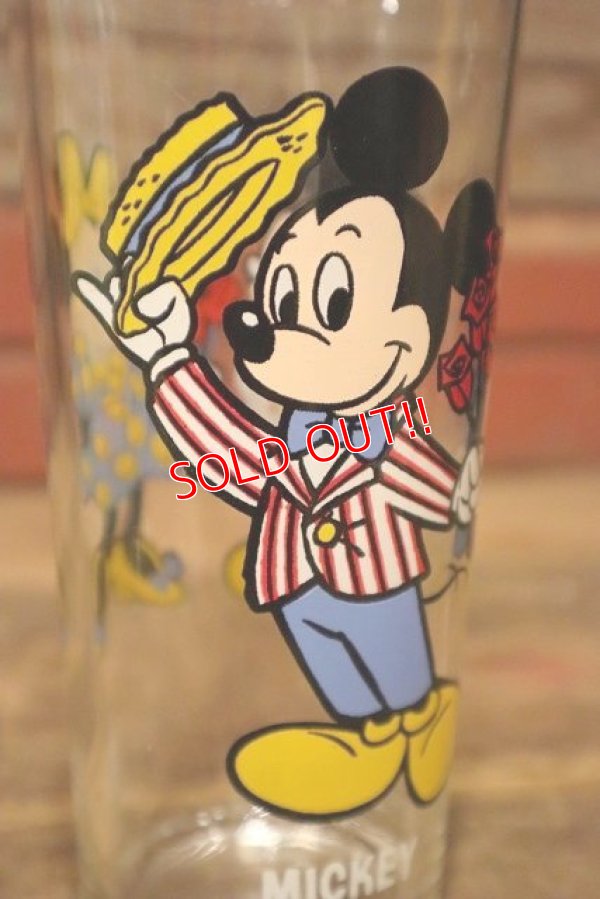 画像2: gs-230601-07 Mickey Mouse / PEPSI 1978 Collector Series Glass