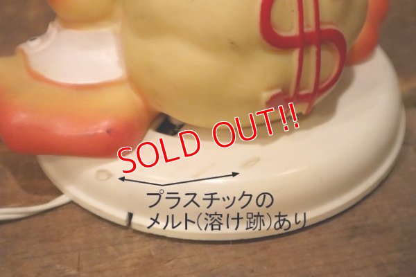 画像11: ct-230301-07 Scrooge McDuck / Ledraplastic 1960's Rubber Doll Lamp