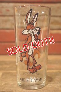 gs-230601-03 Wile E. Coyote / PEPSI 1973 Collector Series Glass