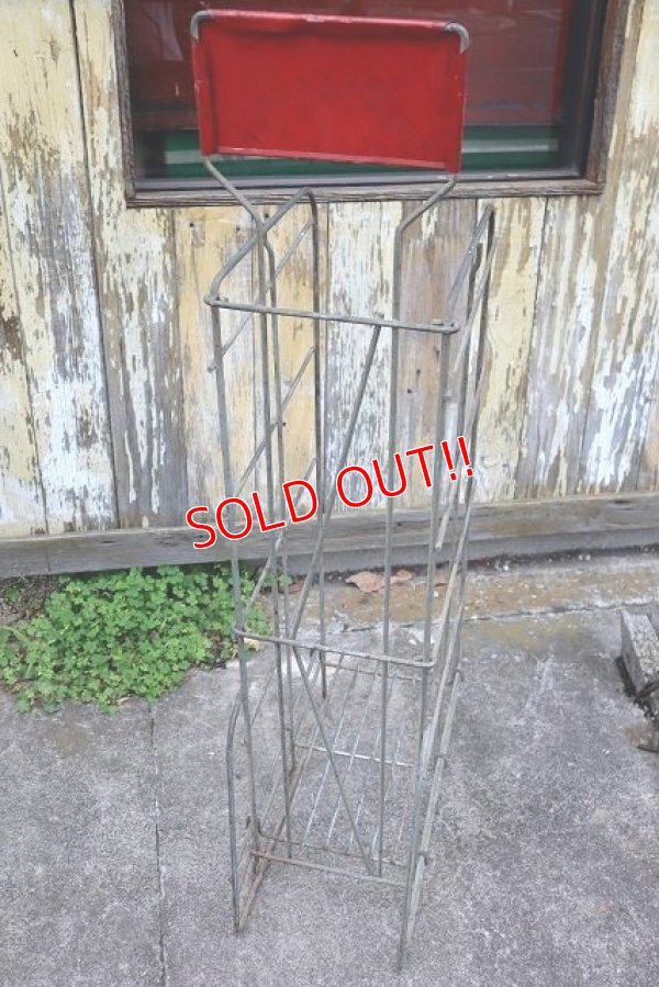 画像9: dp-230601-25 Coca Cola / 1950's-1960's Store Display Wire Rack