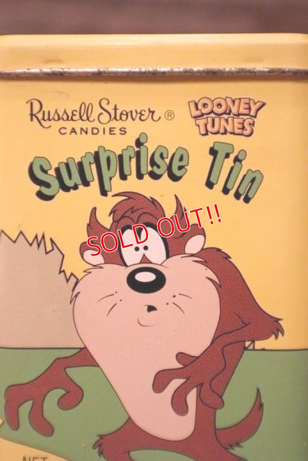 画像2: ct-230503-01 Tasmanian Devil / Russell Stover 1990's Surprise Tin Can