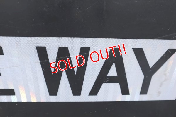 画像5: dp-230608-10 Road Sign "⇐ONE WAY"