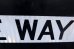 画像5: dp-230608-10 Road Sign "⇐ONE WAY"