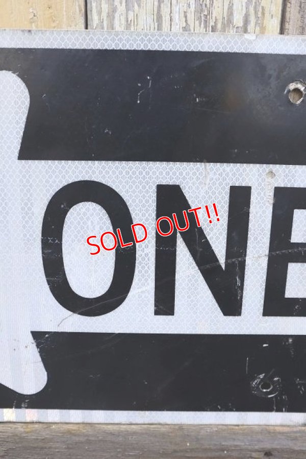 画像3: dp-230608-10 Road Sign "⇐ONE WAY"